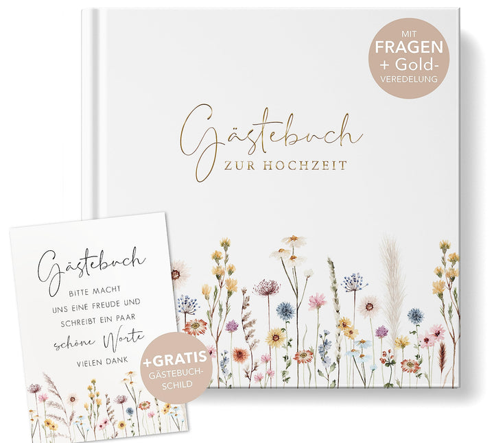 luftundliebe Gästebuch Hochzeit mit Fragen zum ausfüllen, Gästebuch, Hochzeit Gästebuch, Vintage, Go