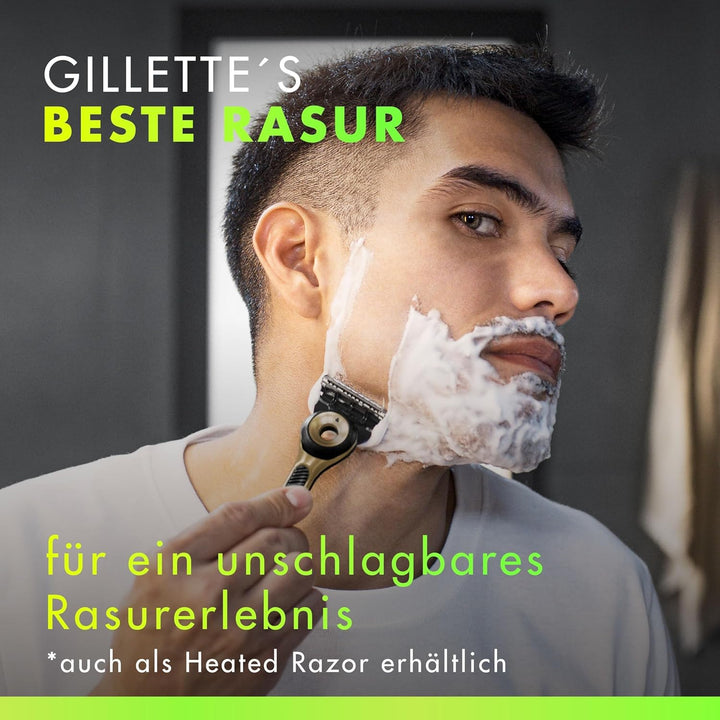 GilletteLabs mit Reinigungs-Element, Rasierer für Männer Champion Gold Edition, 1 Handstück 1, mit W