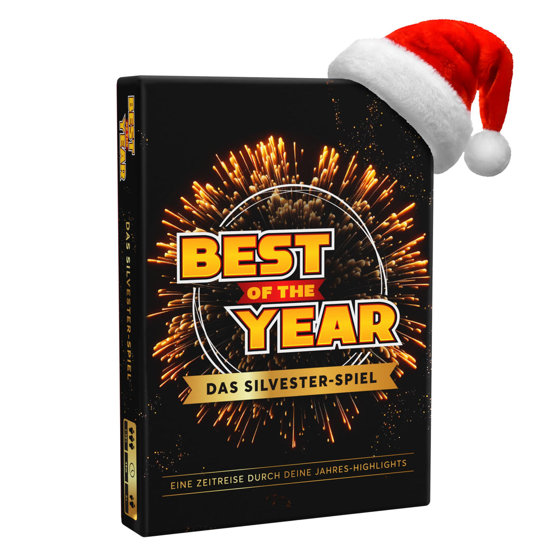 BEST OF THE YEAR DAS SILVESTER-SPIEL - Jahres-Highlights Wieder erleben - Geschenkidee, Partyspiele,