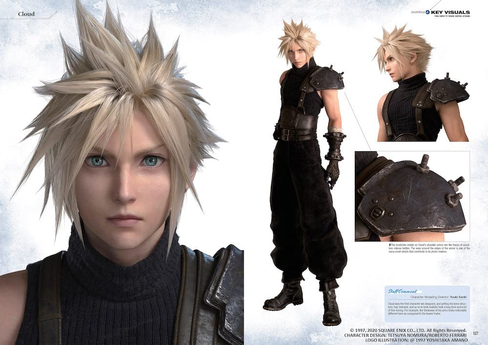 Final Fantasy VII Remake: Material Ultimania, Gebundenes Buch