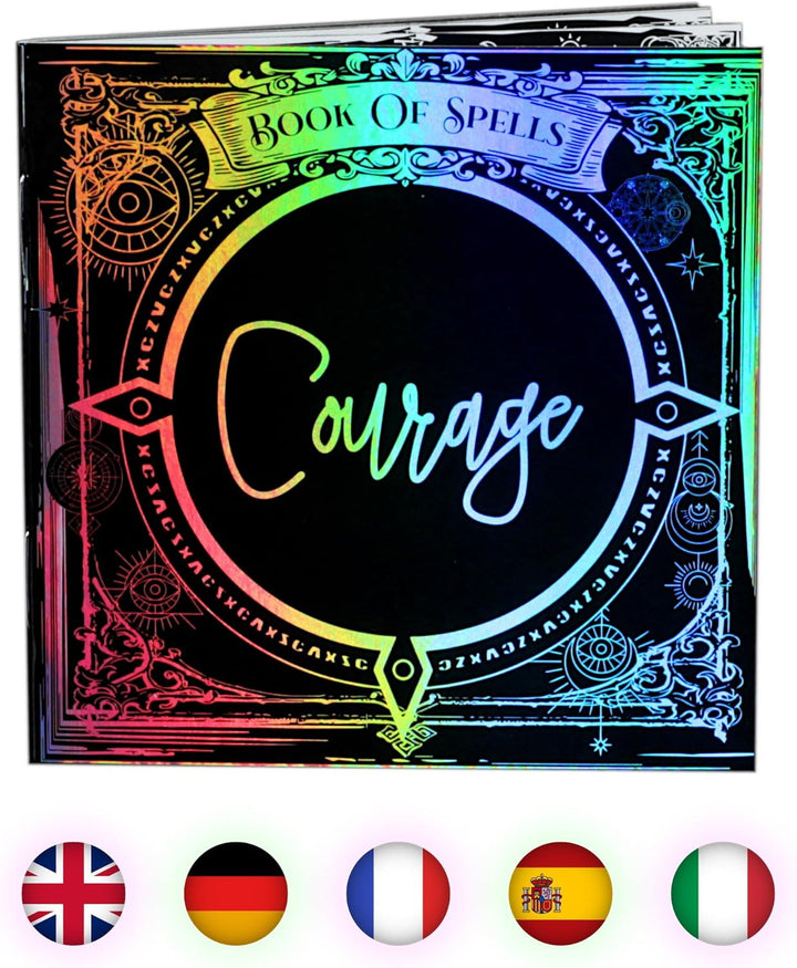 Naturally Wicked Spellbinding Mut Kerze | Zauberkerze Mit Tigerauge Kristall | Holzdocht Hexe Kerze