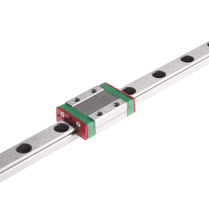 GooEquip 1 Stück MGN12H Mini Lineare Schienenführung 350mm mit MGN12H Wagenblock für DIY 3D Drucker