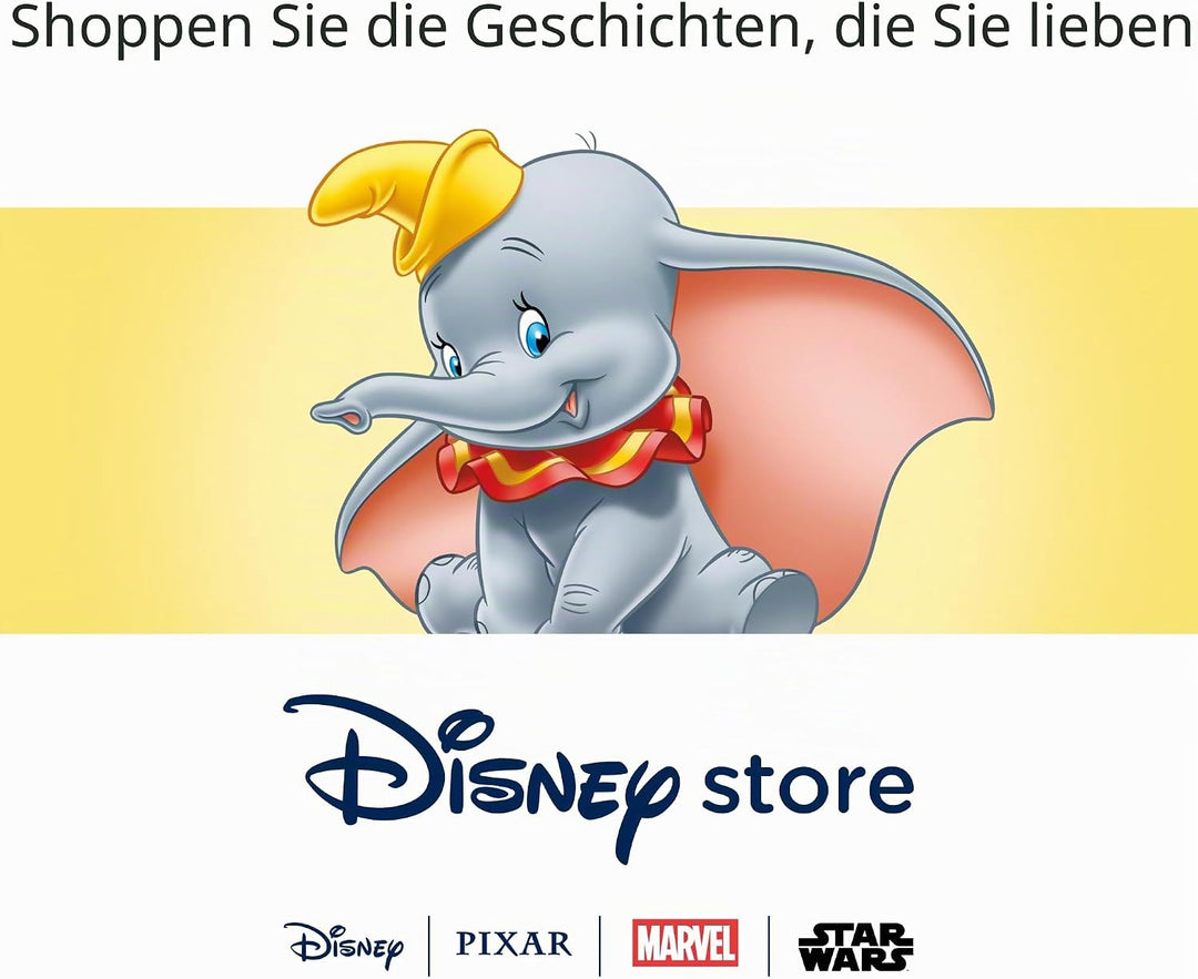 Disney Store Offizielles mittelgrosses Kuscheltier von Dumbo für Kinder, 44 cm, Klassische Figur als