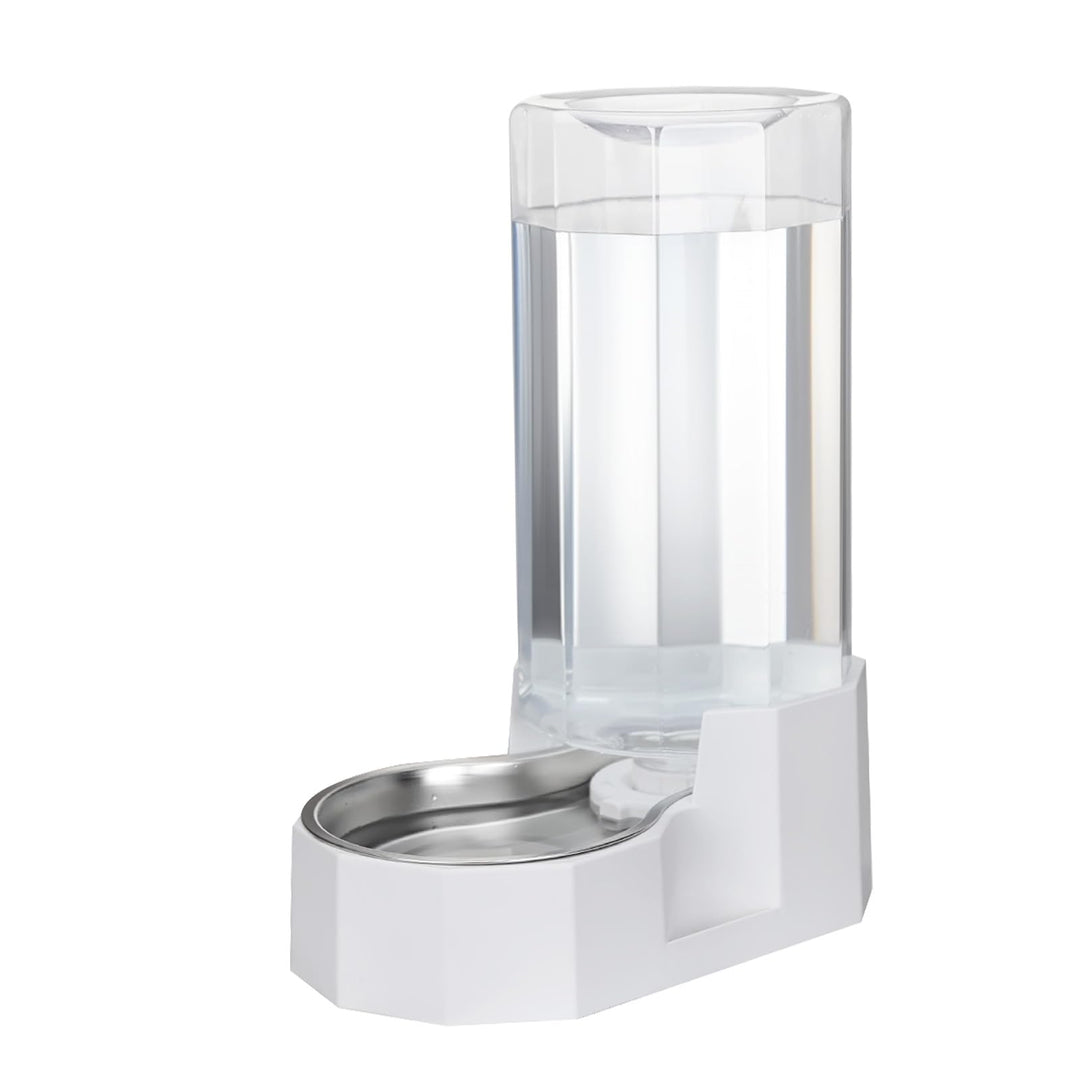 Sfozstra 9L Trinkbrunnen f. grosse Hunde - Edelstahl, Filter | Schwerkraftbetrieben, 9L, rutschfeste