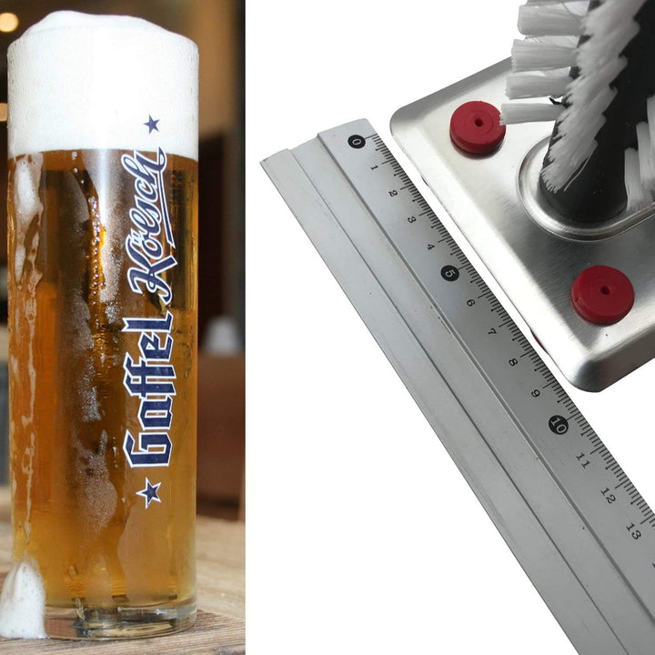 Gastronette Gläserbürste Spülbürste für Pils Kölsch oder Altbier Gläser Gläserspülbürste Bürste mit