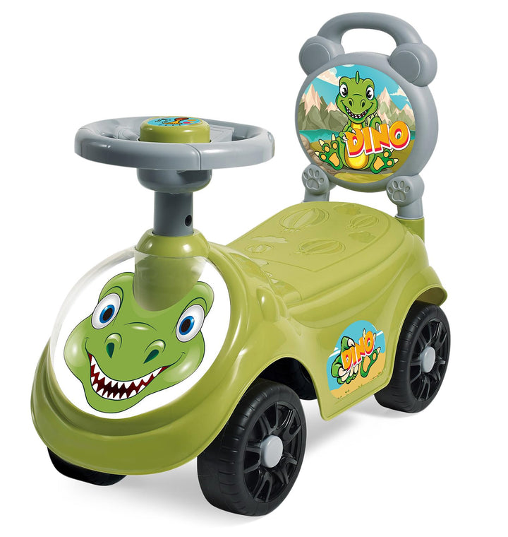 Jamara 464005 Rutscher Dino - Kippschutz, Schub- und Haltegriff, Rutscherfahrzeug