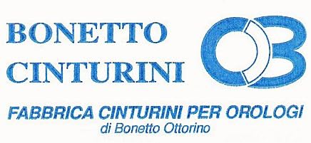 Bonetto Cinturini 317 Uhrenarmband, Gummi, 24 mm, Schwarz
