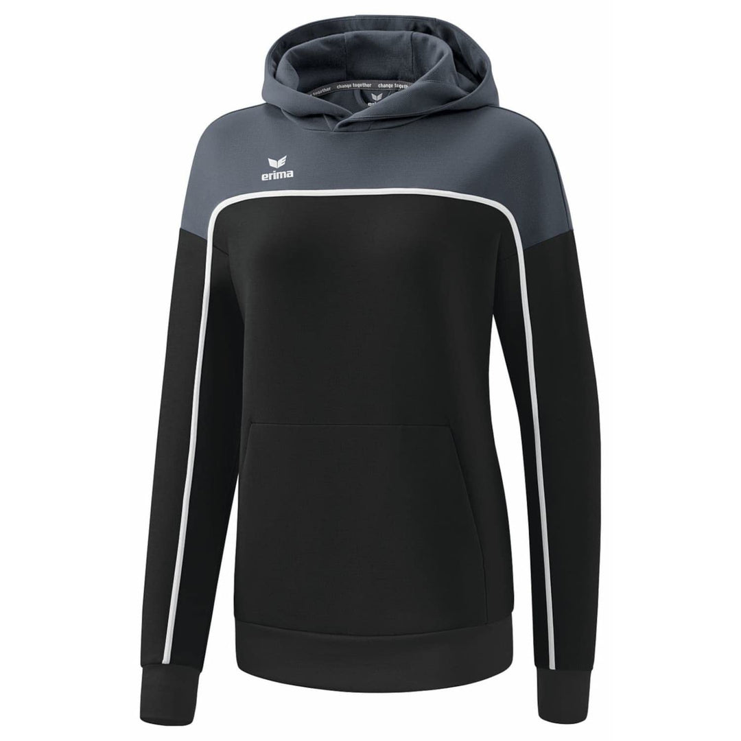 Erima Herren „CHANGE by erima" Kapuzensweat S Black Grey/Slate Grey/Weiss, S Black Grey/Slate Grey/W