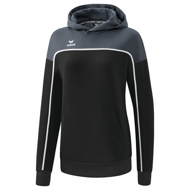 Erima Herren „CHANGE by erima" Kapuzensweat S Black Grey/Slate Grey/Weiss, S Black Grey/Slate Grey/W