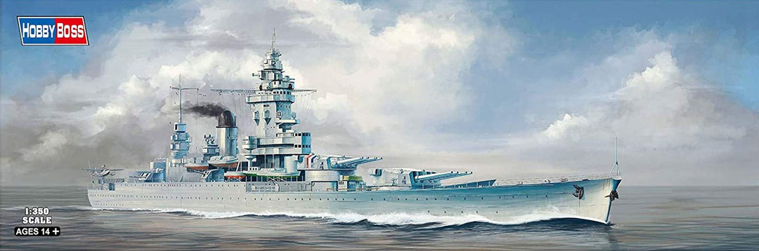 Hobby Boss 086507 French, Navy 1/350 FS Strasbourg, Small