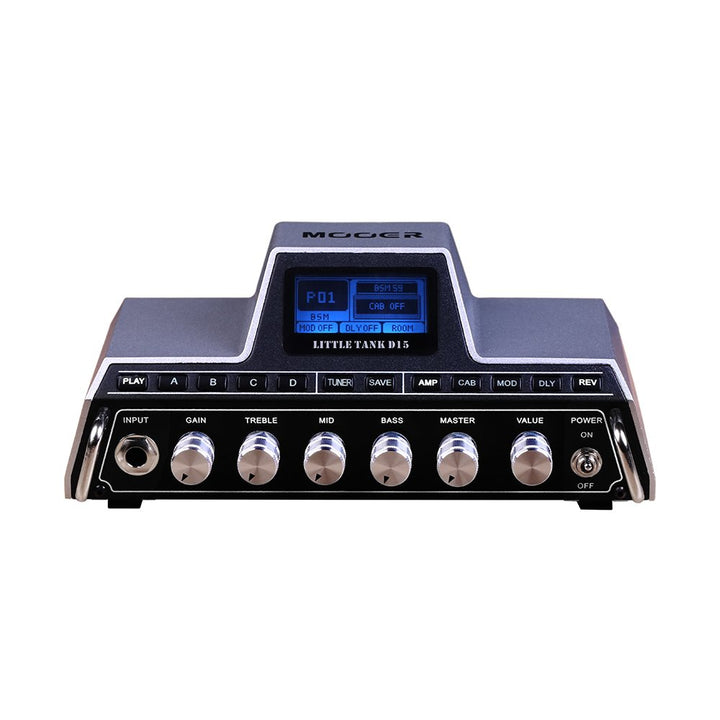 Mooer Little Tank D15 - Mini Guitar Modeling Amplifier Head