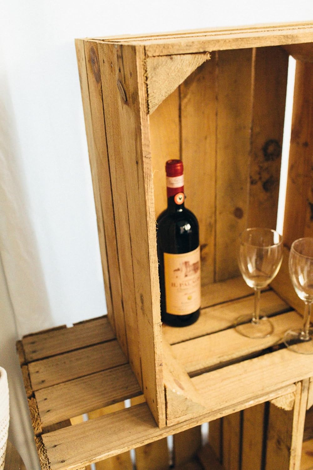 Teramico Holzkisten im Set Angebot: Originale Vintage Obstkisten zum Möbelbau od. als Dekoration, se