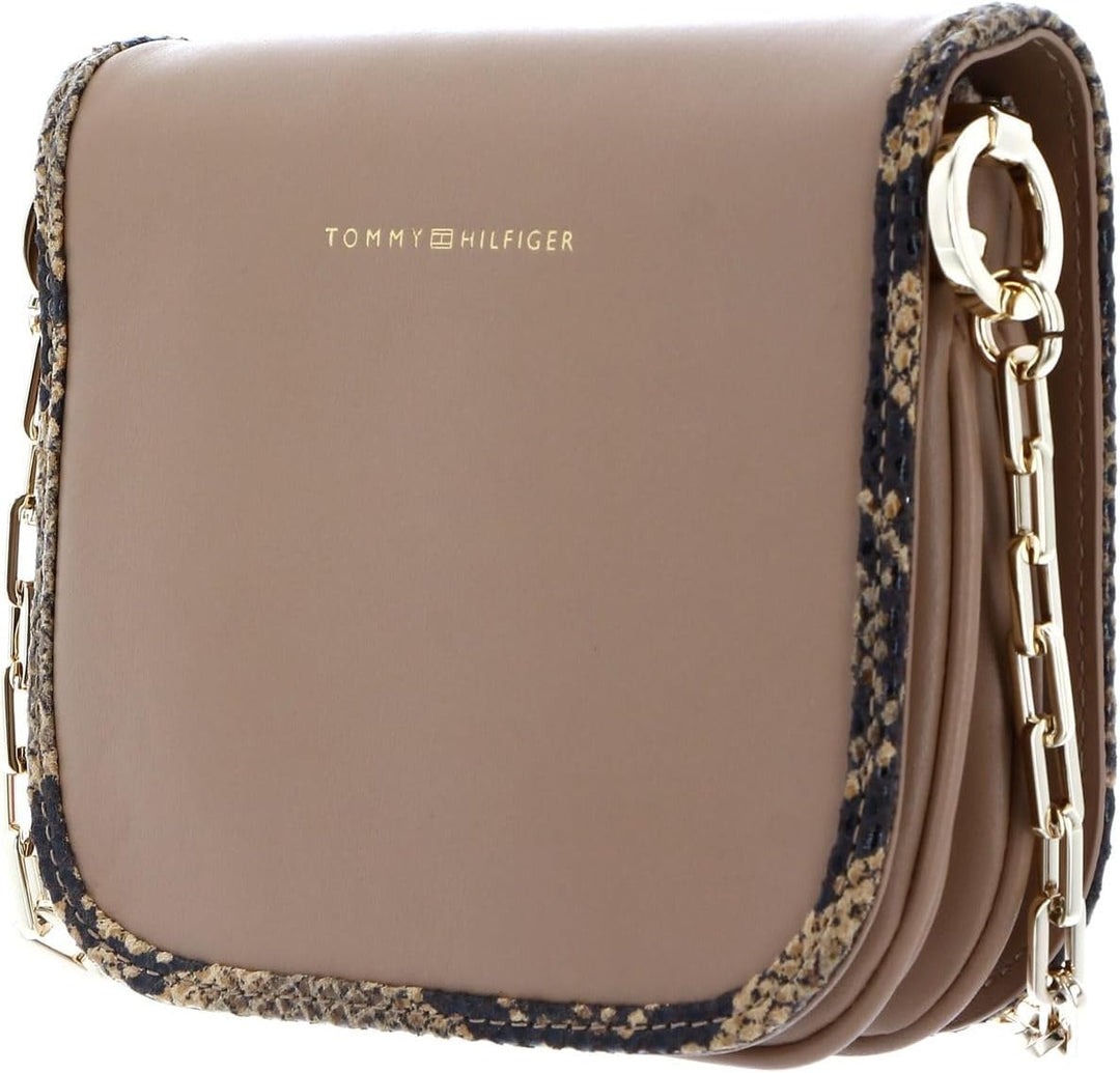 Tommy Hilfiger Leather Statement Crossover S Cappuccino