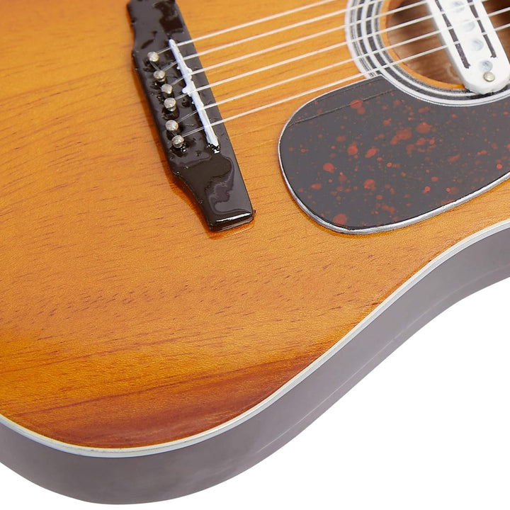 Axman James Hetfield Miniatur-Gitarren-Nachbildung – Musikgeschenke – Handgefertigte Ornamente im Ma