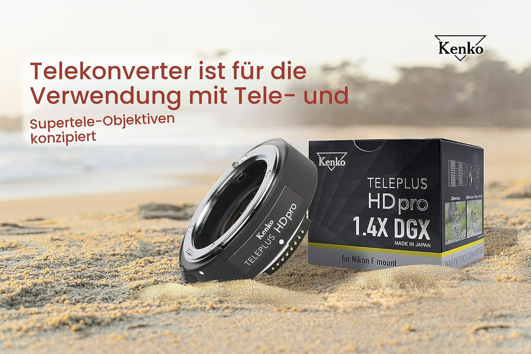Kenko Teleplus HD pro 1.4X DGX Tele-Konverter für Nikon F Bajonett und Objektive 1.4x Nikon, 1.4x Ni