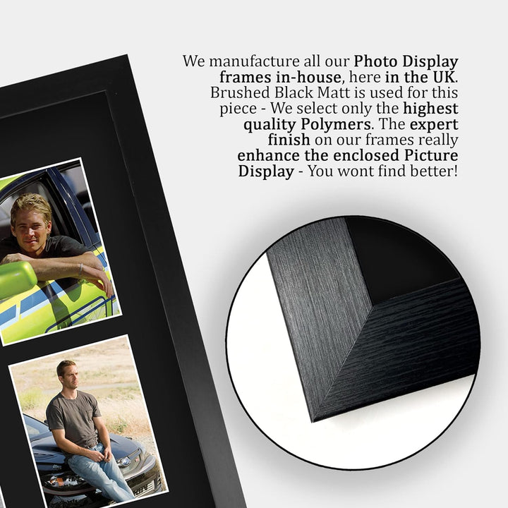 HWC Trading FR A3 Paul Walker Fast and Furious Geschenke Gedruckt, Signiert Autogramm Bild Display F