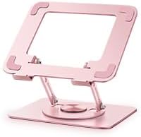 VAYDEER Laptop Ständer höhenverstellbar mit 360° Drehbasis &amp; faltbarem Design – Ergonomische Noteboo
