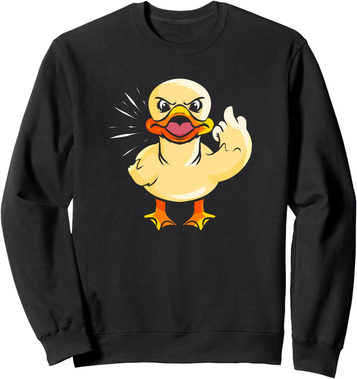 Ente Lustiges Geschenk für Enten Fan Entchen Ententeich Sweatshirt