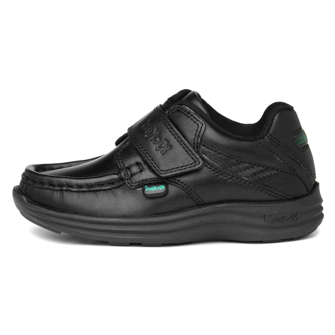 Kickers Reasan Riemen Kleinkind Jungen Schule Schuhe 27 EU Schwarz, 27 EU Schwarz