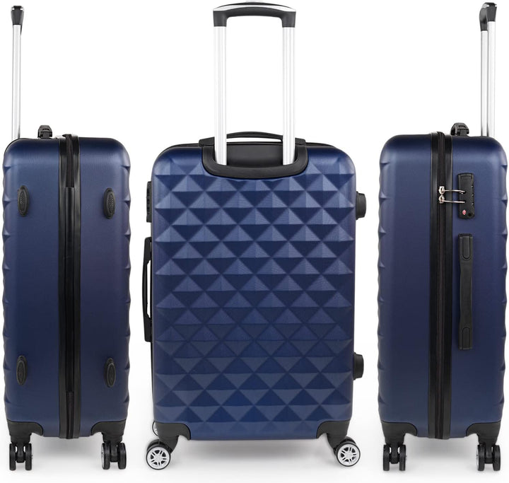 ITACA - Spielkoffer 4 Räder. Reisekoffer Set. Grosser, mittlerer Koffer und Kabinenkoffer. Reisekoff