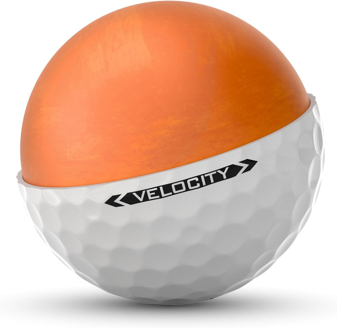 Titleist Velocity Golfball 42.67 millimeters Weiss, 42.67 millimeters Weiss