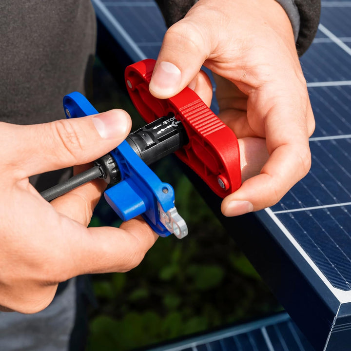 KNIPEX Montagewerkzeug-Set, 97 49 66 3 | für Solar-Steckverbinder MC4 & MC4 Evo 2. 150 mm