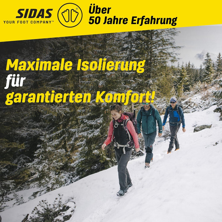 Sidas Winter 3D Merino Einlegesohle, XL, XL