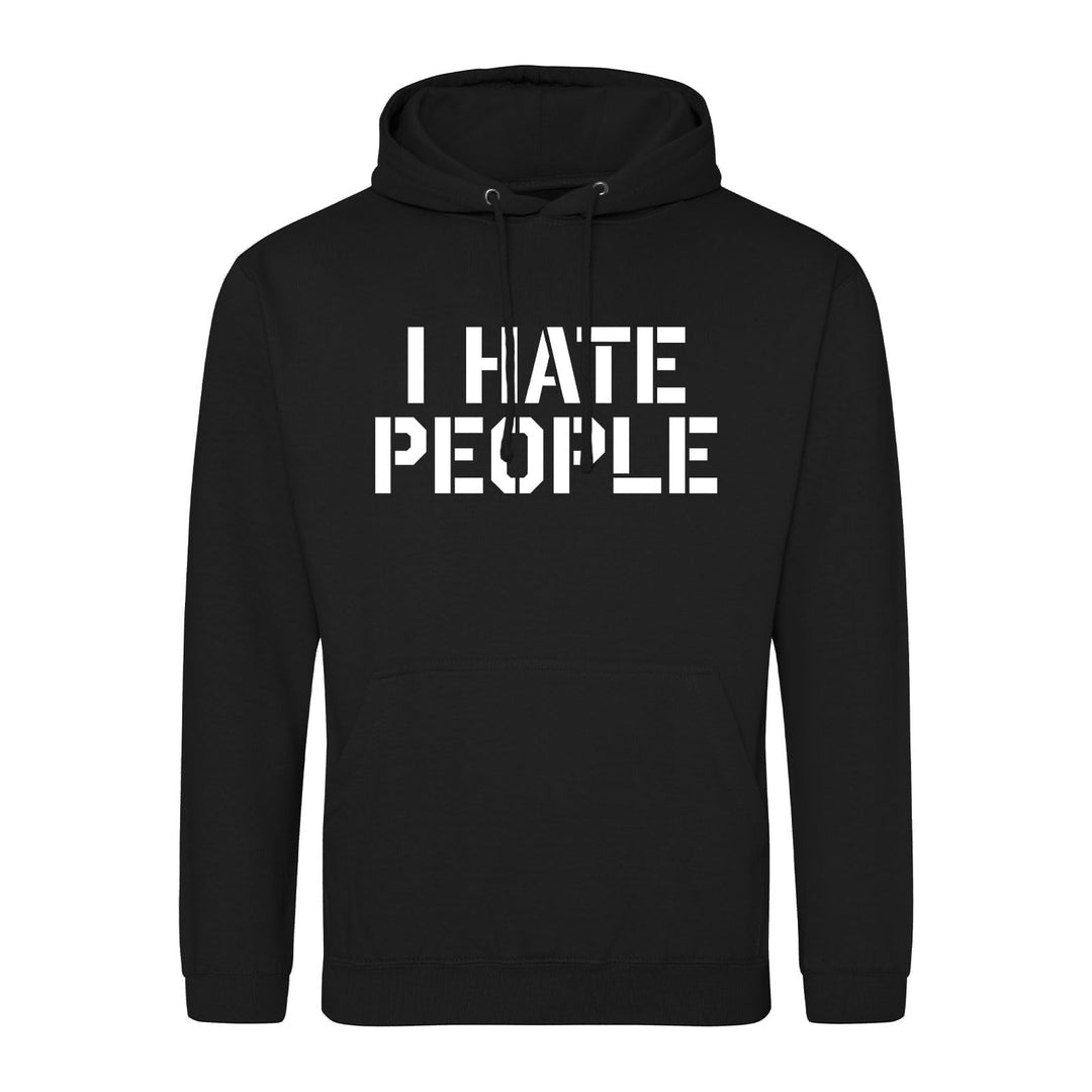 Huuraa Unisex Hoodie I Hate People Geschenk Pullover Grösse S-3XL Vegan I Hate Geschenkidee S Deep B