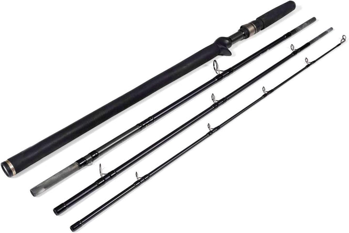Westin W3 Powercast-T Travel 2nd 233cm XH 20-80g - Baitcasterrute zum Kunstköderangeln, Reiserute, R