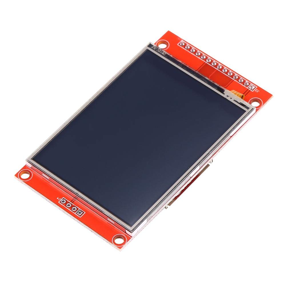 LCD-Anzeige, 2,8 Zoll 240x320 SPI TFT-LCD-Panel Anzeigemodul mit Seriellem Port und PCB-Platte ILI93