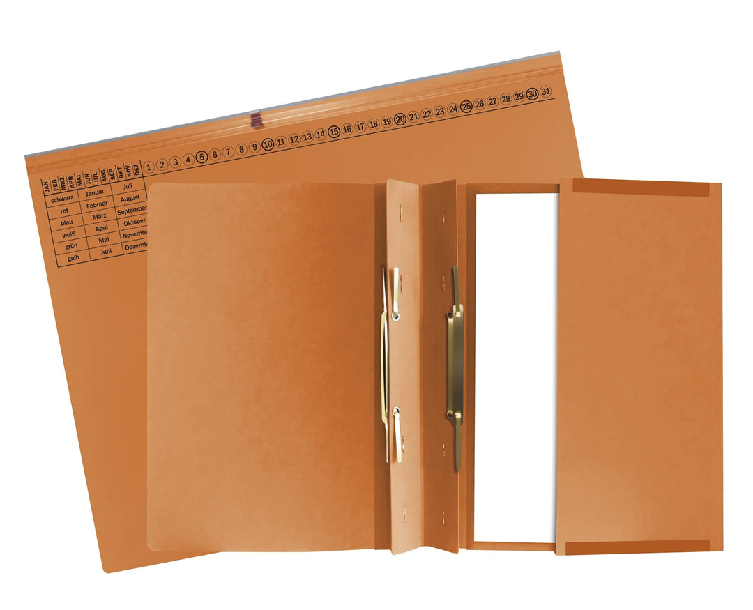 Exacompta 370409B 25er Pack Premium Kanzlei Hängehefter Exaflex Rechtsheftung, zwei Abheft-Vorrichtu