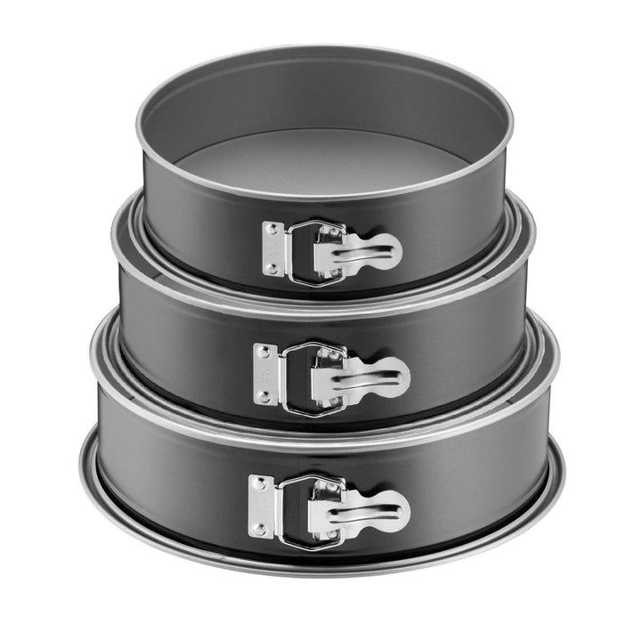 ORIGINAL KAISER | Inspiration Springform Set 3-tlg. | 24, 26 & 28 cm rund | Flachboden, Backform run