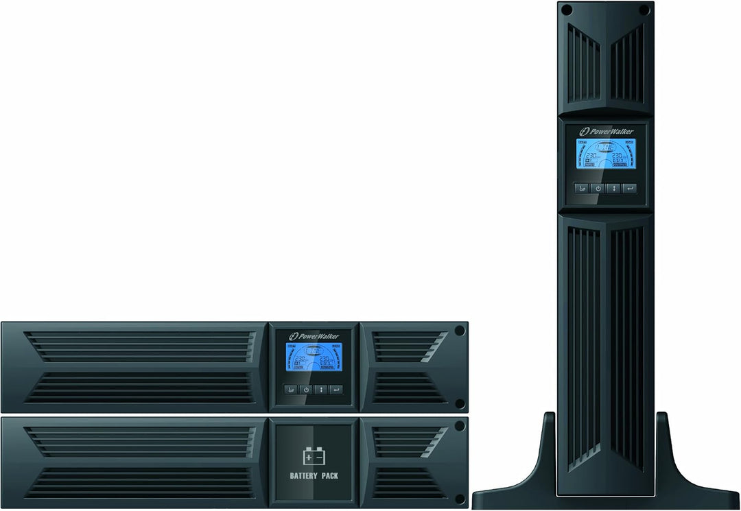 BlueWalker PowerWalker VI 1000RT LCD - Line Interactive USV - 1000VA - 900 Watt, 1000VA
