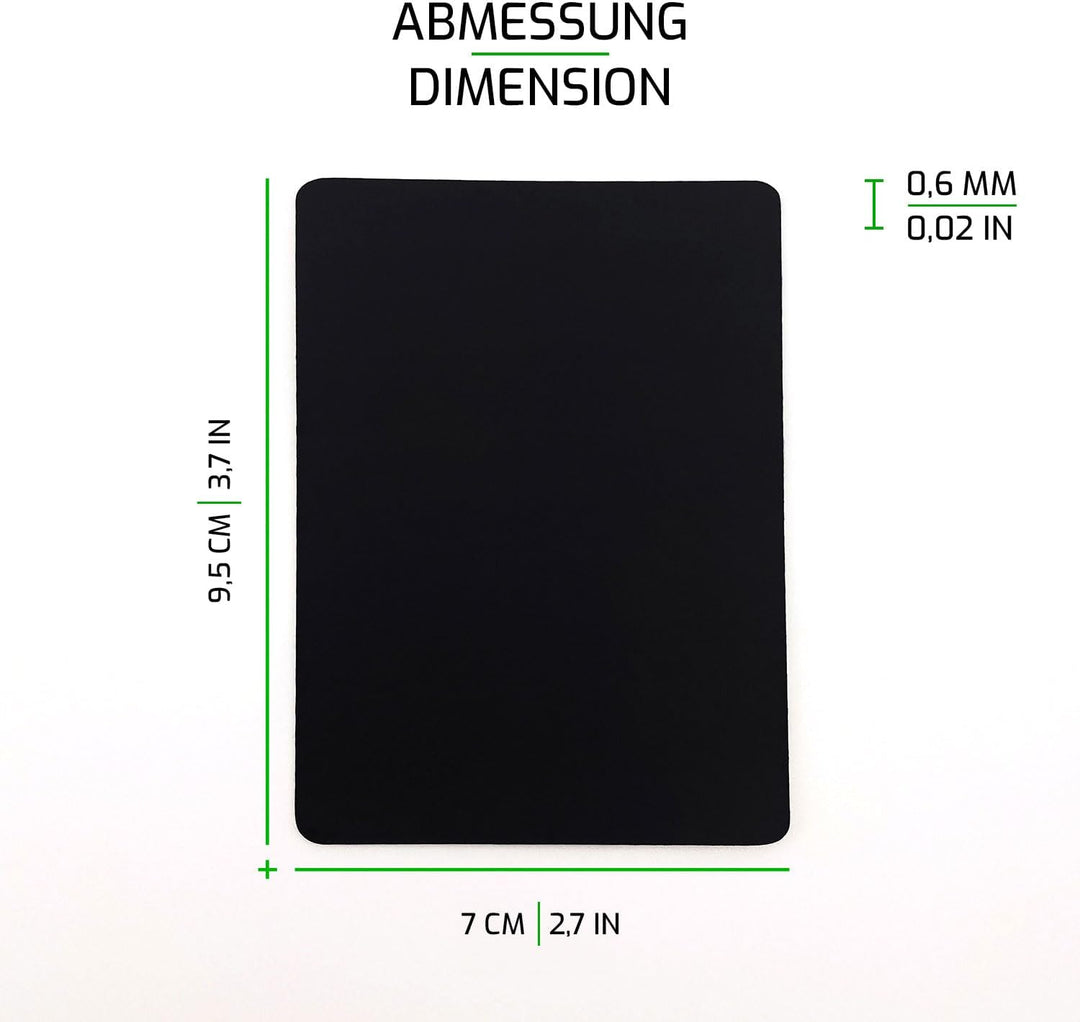 SensoryBoost DIY Grip Tape 4 x Pads - Rutschfeste, Schweissabsorbierende Aufkleber (95×70 mm), Ultra