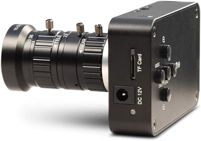 MOKOSE 12MP 4K HDMI Kamera, 1080P USB HD Live-Übertragung Webkamera mit 4K@30FPS Aufzeichnung, Indus