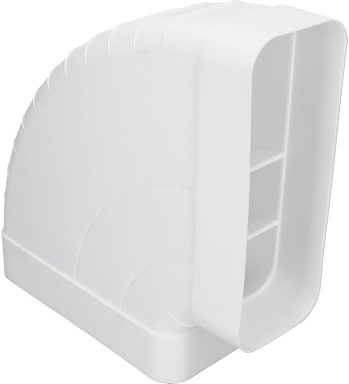 LUTH Premium Profi Parts Flachkanalbogen 150erscf Naber 4043003 90° Horizontal Beidseitig Muffe für