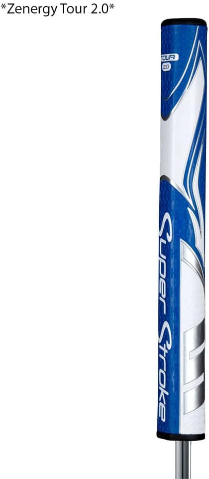 SuperStroke Zenergy Tour 2.0 Puttergriff, Blau/Weiß Tour 2.0