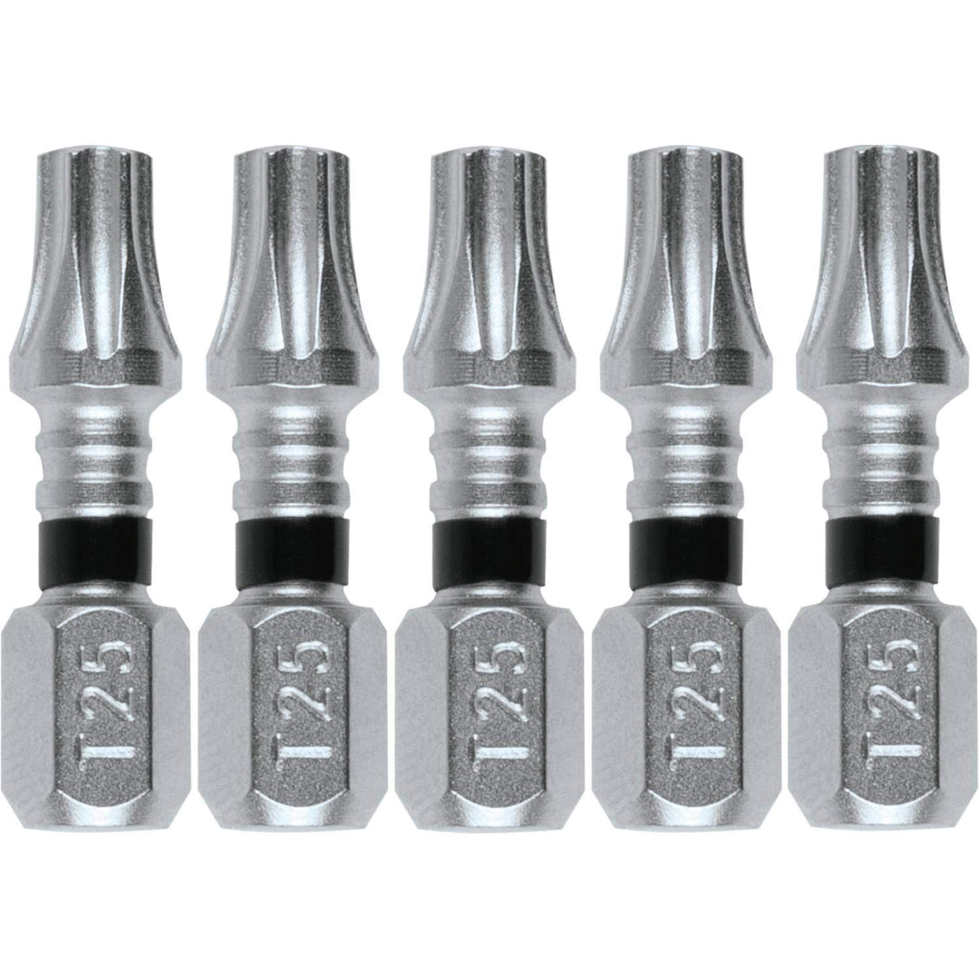 Makita E-00636 Impact XPS T25 Torx 1" Insert Bit, 5/pk 5/pk T25, 5/pk T25
