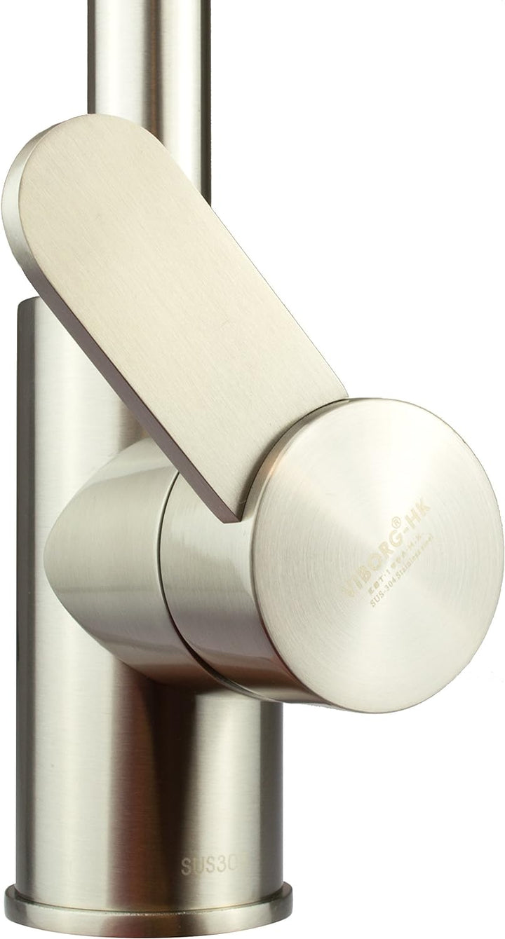 Massive Edelstahlarmatur Model KS – B019 für Küche und Bad mit Wasserfilter von Viborg - HK