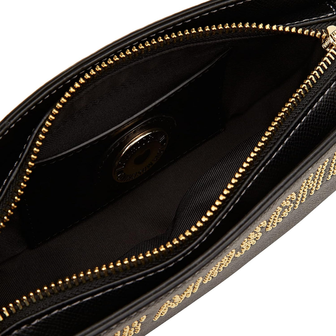 Love Moschino Damen Jc4208pp0gkg0 Handtasche Schwarz, Schwarz