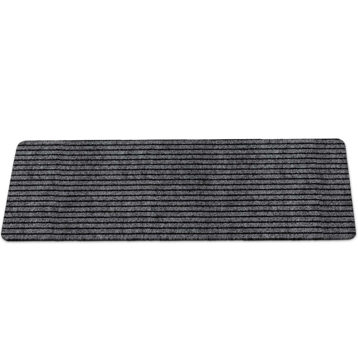 ANRO Schmutzfangmatte Mischa Grau 120 x 40 cm – rutschfeste Fussmatte für innen &amp; aussen | Türmatte
