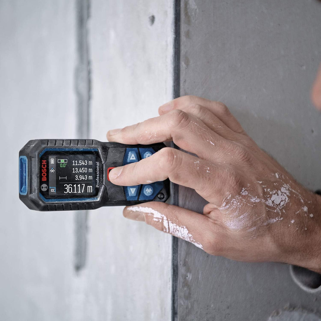 Bosch Professional Laser-Entfernungsmesser GLM 50-27 C (Reichweite: bis 50 m, robust, IP65, Bluetoot