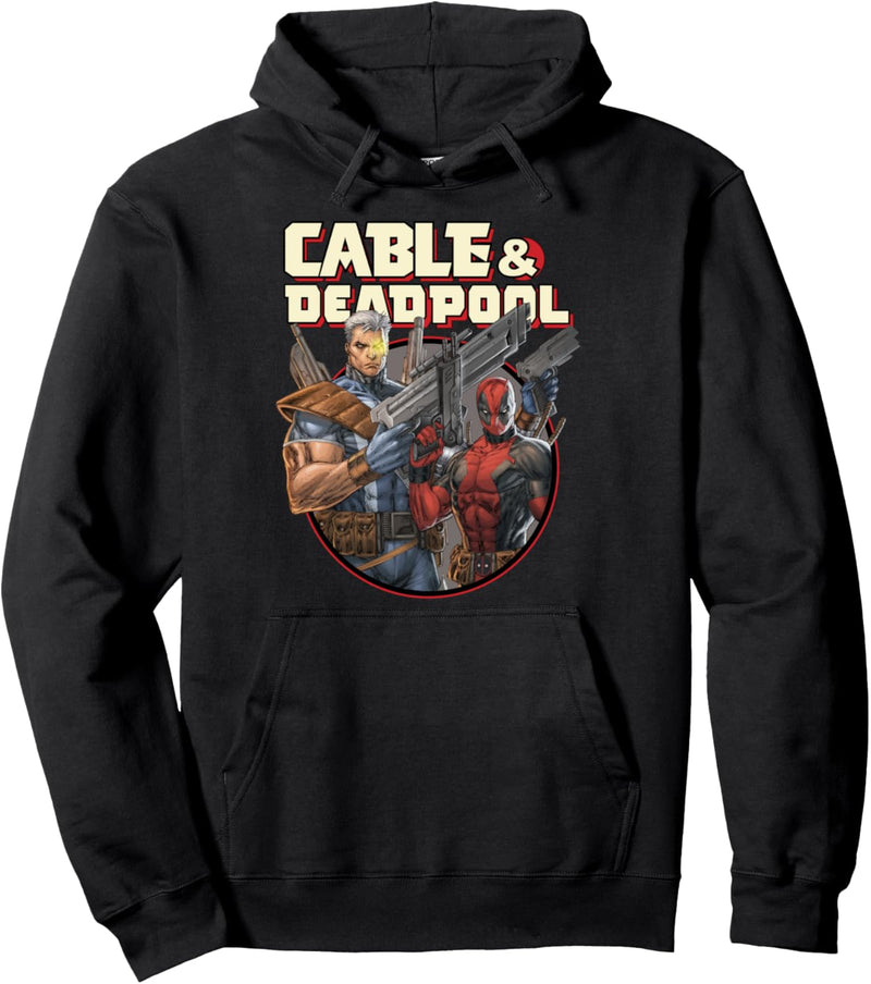Marvel Deadpool Cable & Deadpool Ready For Action Pullover Hoodie
