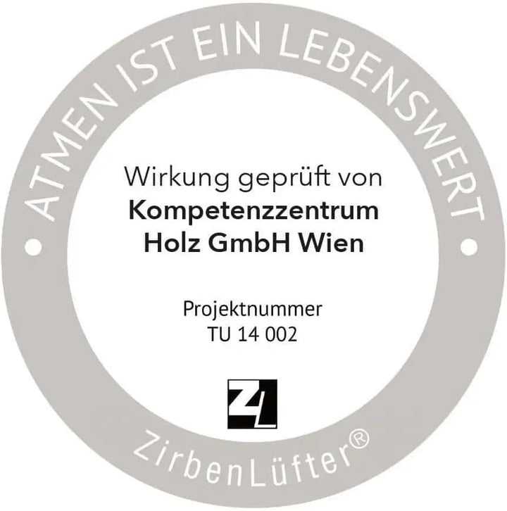 Zirben Familie I ZirbenLuftreiniger AURA PLUS Luftreiniger & Luftbefeuchter für Räume bis 40 m² I ge
