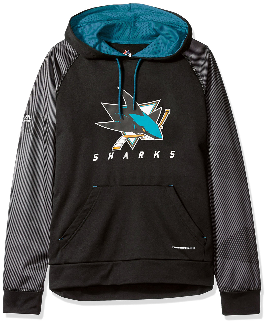 VF LSG NHL Herren Penalty Programm Hooded Fleece San Jose Sharks S, San Jose Sharks S