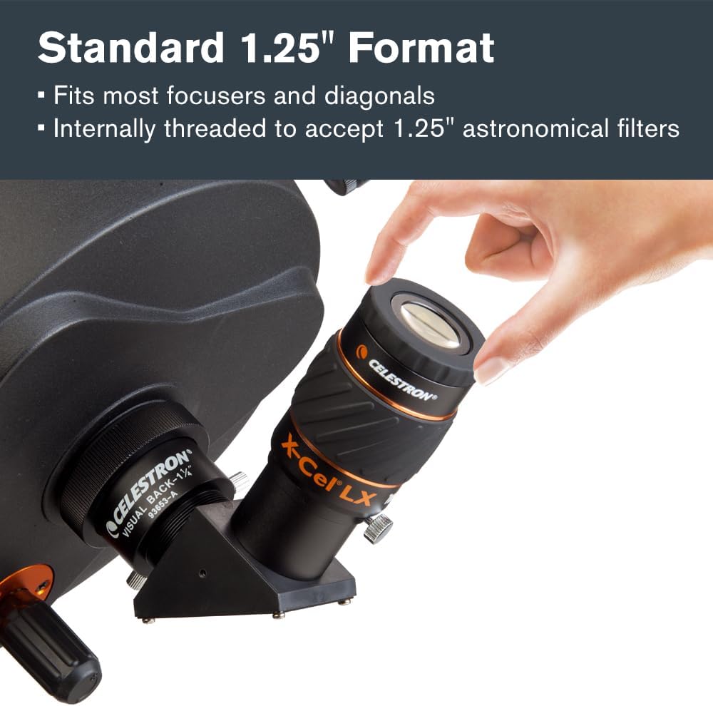 Celestron X-Cel LX Serie – 1,25'' Okular, 7mm 7 mm, 7 mm