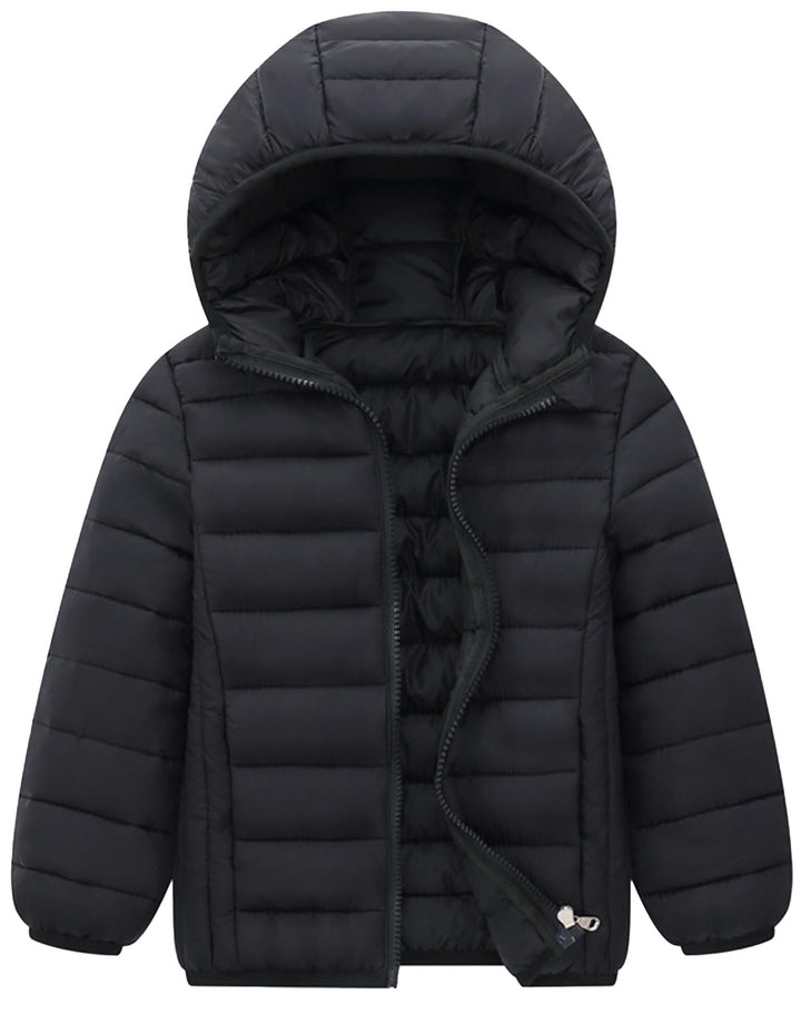 AIEOE Baby Mädchen Daunen Jacke mit Kapuze Mantel Schneeanzug Warmhalten Niedliches kleines Mädchen