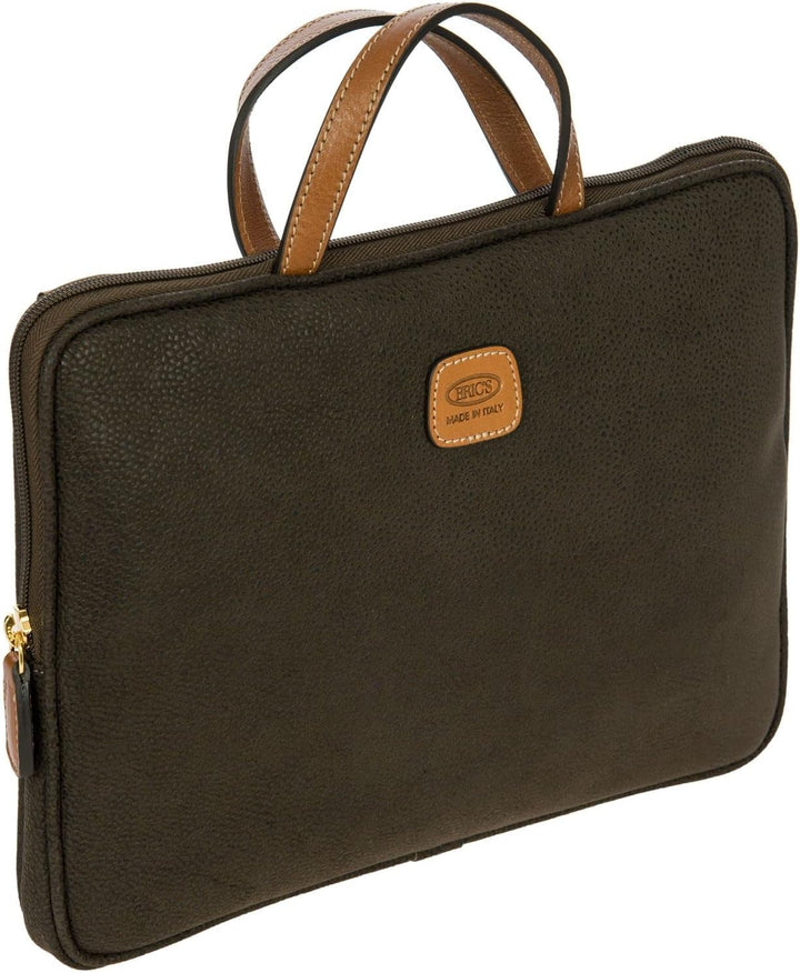Bric's Damen Aktentasche Life PC Holder One Size Olivgrün Eine Grösse, Olivgrün Eine Grösse