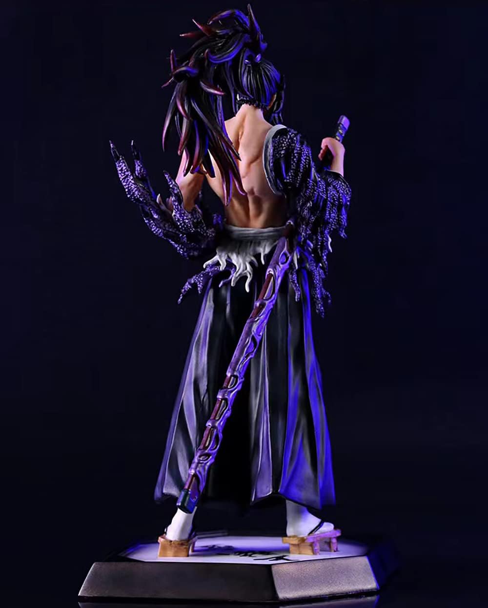 XESAGSNV Dekostatue of Demon Slayer, Geschenk für Anime Lovers (Kokushibou), Kokushibou