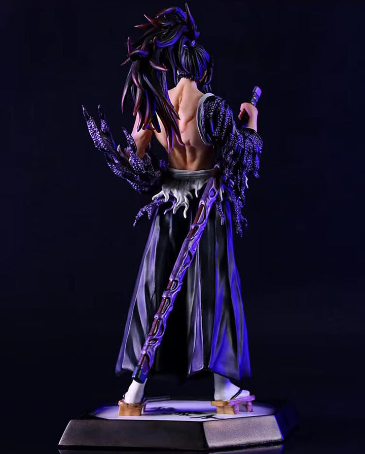 XESAGSNV Dekostatue of Demon Slayer, Geschenk für Anime Lovers (Kokushibou), Kokushibou